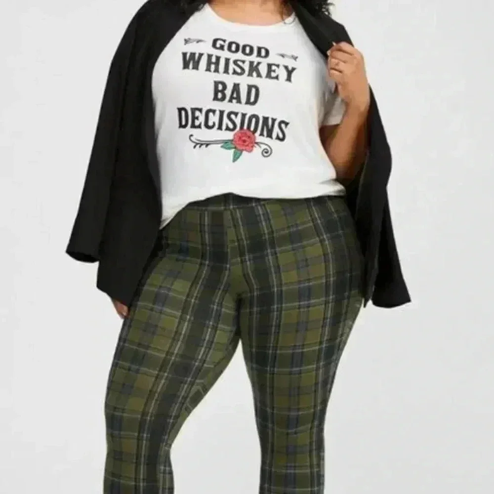 Torrid Trust Me Classic Fit Heritage Jersey Crew Tee  Plus 3X & 4X NWT - Picture 12 of 15